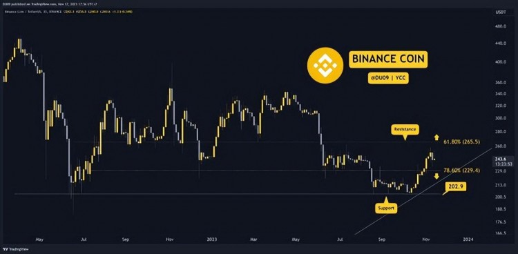 11 月 17 日本加密貨幣價格分析：ETH、XRP、ADA、SOL 和 BNB