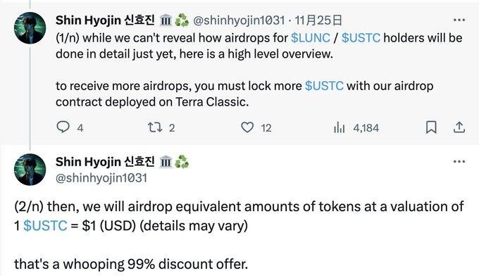 長推:一天暴漲 150%,對 USTC 理解“正式”和“正確”