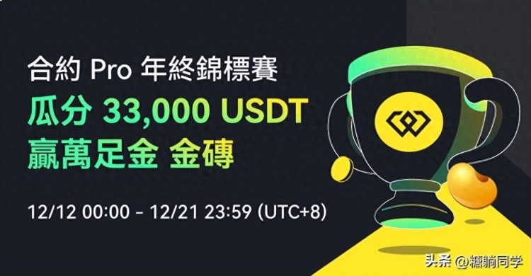 玩合約Pro贏黃金Plus！瓜分170g金磚、50g金豆、3.3萬USDT