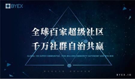 BYEX來了！世界上第一個社區自治交易平臺強勢到來！
