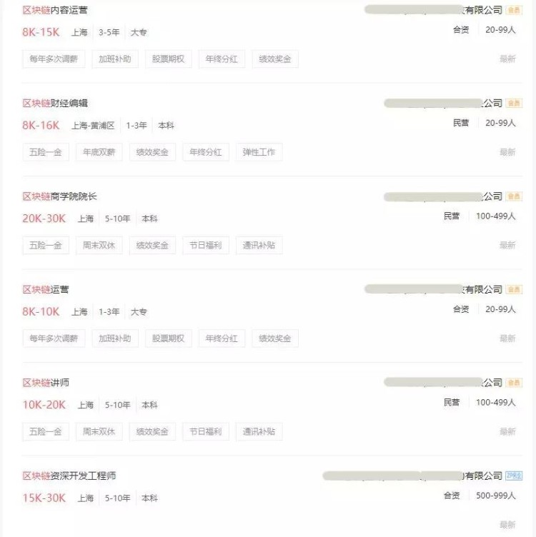 薪水“大跳水”的背后，是區塊鏈回歸理性還是涼爽？