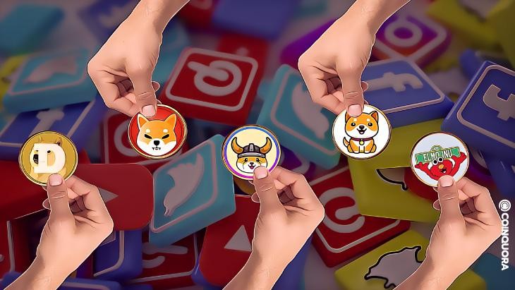 CryptoDep 社交活動(dòng)排名第一 5 位的 Meme 代幣
