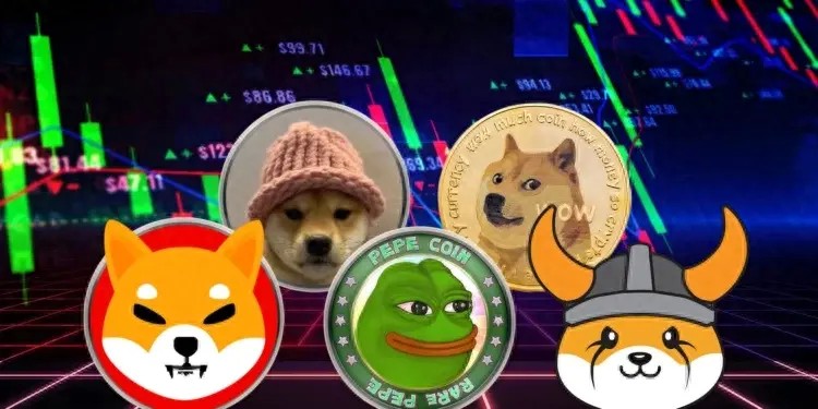 Meme幣市值前五名全軍覆沒：PEPE、Floki、Dogwifhat全線暴跌！